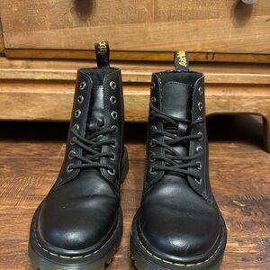 Dr. Martens Black Lace-Up Boots